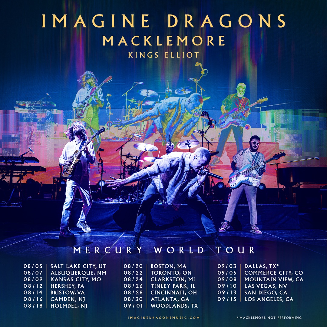 Imagine Dragons 2024 Tour Schedule Maxi Stella